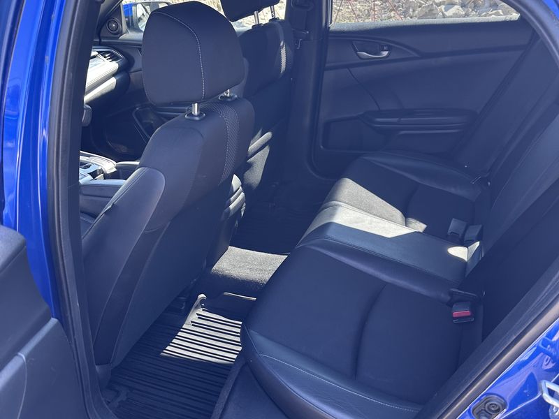 Rear seats after pet hair removal