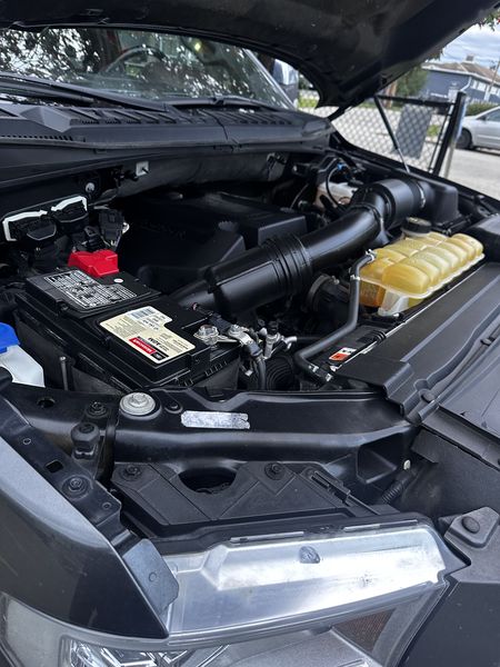 Ford truck — engine bay detail · Calgary