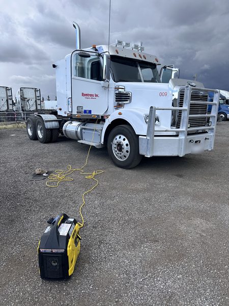 Freightliner highway tractor — fleet detail · Calgary