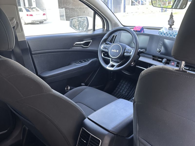 Kia Sportage interior after a full detail
