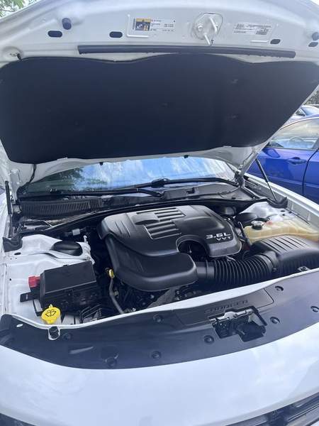 Dodge Charger — engine bay detail · Calgary