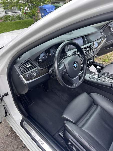 BMW 5 Series — interior deep clean · Calgary