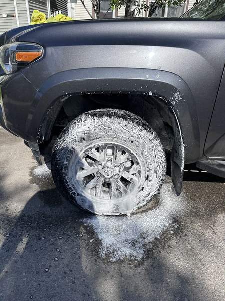 Toyota 4Runner — wheel & tire detail · Calgary